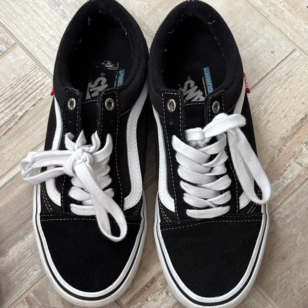 Vans Classic Black and White Sneakers
